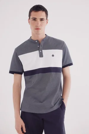 Springfield Polo piqué mao oxford bloques slim fit