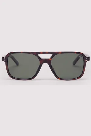 Springfield Gafas de sol estilo aviador rectangulares