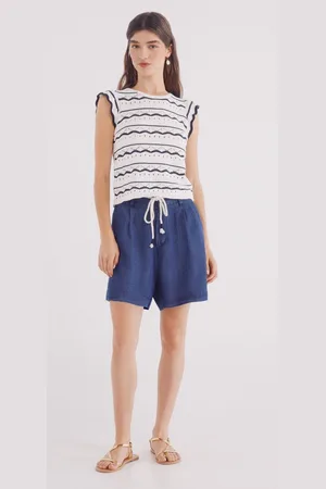 Springfield Shorts cinturón tencel
