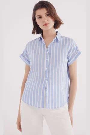 Springfield Camisa oxford ligera manga corta