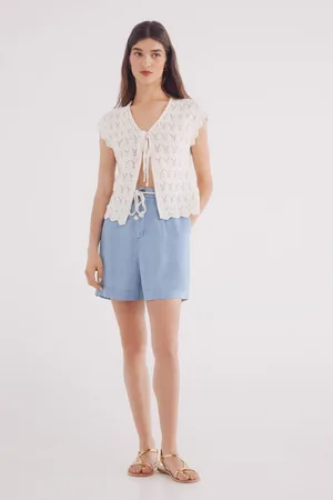 Springfield Shorts cinturón tencel