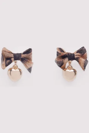 Springfield Pendientes lazos corazones