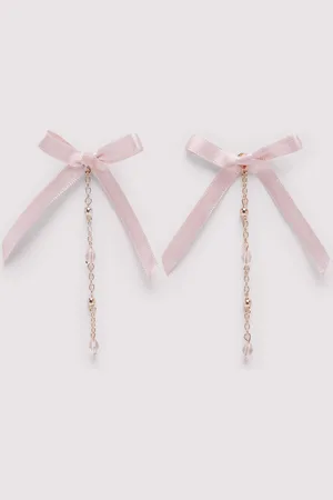 Springfield Pendientes lazos cascada