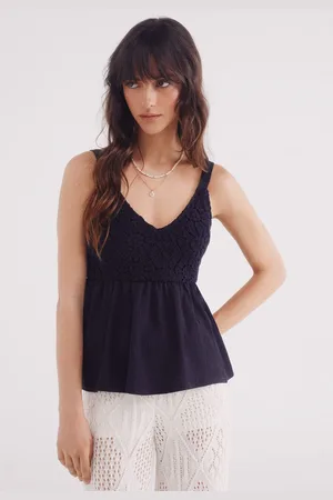 Springfield Top combinado crochet