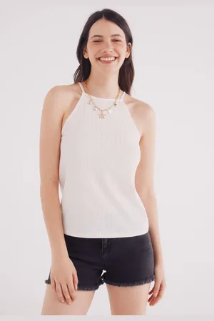Springfield Top halter hilo dorado