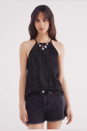 Springfield Top halter hilo dorado
