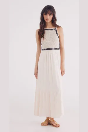 Springfield Vestido midi crochet bambula