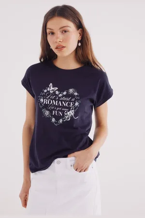 Springfield Camiseta gráfica flores