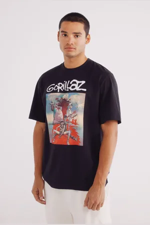 Springfield Camiseta gorillaz plastic beach