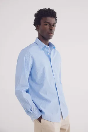 Springfield Camisa rayas popelín