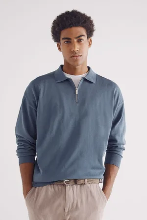 Springfield Jersey cuello polo cremallera