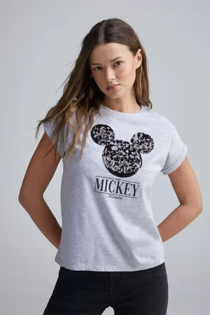 Springfield Camiseta "mickey" lentejuelas