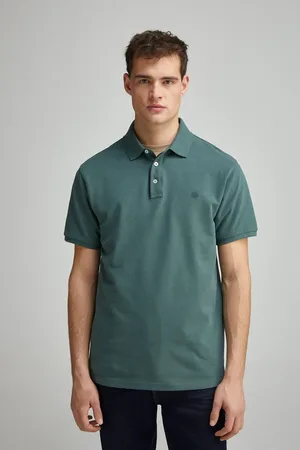 Springfield Polo piqué contraste tapeta slim fit