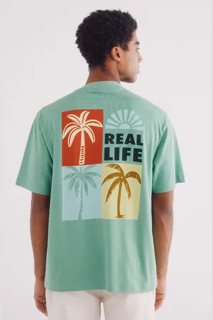 Springfield Camiseta palmeras