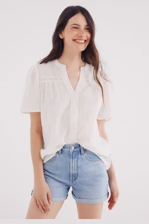 Springfield Camisa manga corta oxford