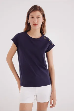 Springfield Camiseta botones hombros