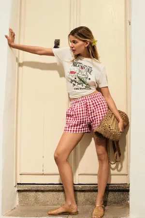 Springfield Shorts cuadros vichy