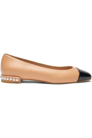Stuart Weitzman Pearl Flat - Mujer Mocasines Y Zapatos Planos 36