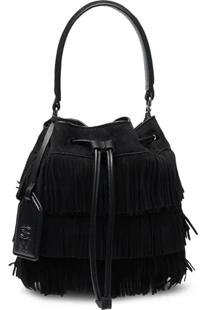 Stuart Weitzman Rae Fringe Mini Bucket Bag - Mujer One Size