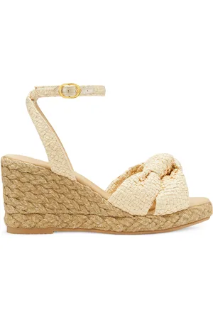 Stuart Weitzman Playa Espadrille Knot Wedge - Mujer 37