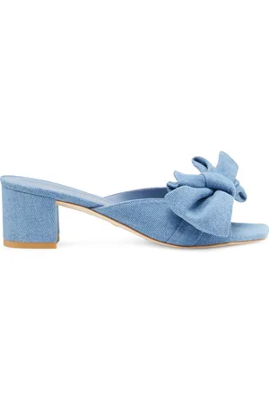 Stuart Weitzman Loveknot 50 Block Slide - Mujer 37