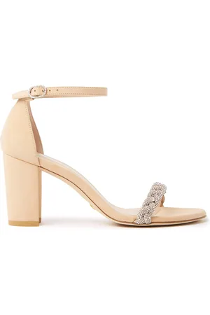 Stuart Weitzman Nearlynude Highshine Sandal - Mujer 40.5
