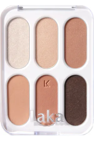 Laka Forever6 Eye Palette - 7g - #04 Tan Peach