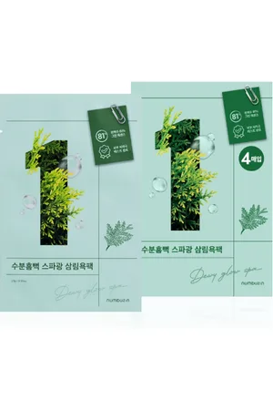 numbuzin No.1 Dewy Glow Spa Sheet Mask - 27g*4ea