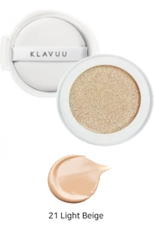 Klavuu Urban Pearlsation High Coverage Tension Cushion EX Refill Set SPF50+ PA++++ - 12g*2ea - No. 21 Light