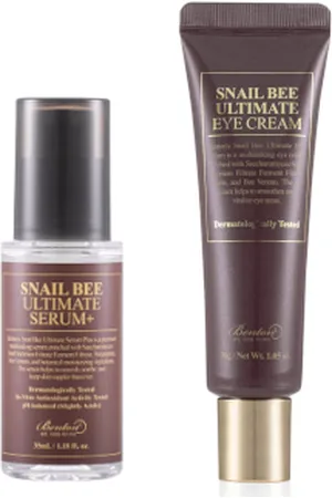 Benton Snail Bee Ultimate Eye Cream - 30g (1ea) + Serum+ - 35ml (1ea) Set