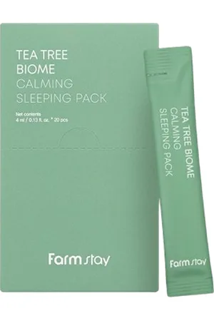 Farm Stay Tea Tree Biome Calming Sleeping Pack - 4ml*20piezas