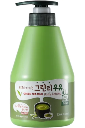 Kwailnara Milk Body Lotion - 560g - Green Tea