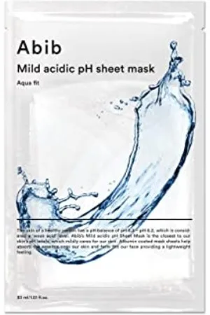 Habibah Mild Acidic pH Sheet Mask - Aqua Fit - 10piezas
