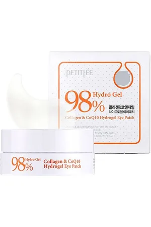 Petitfée Hydrogel Eye Patch - 1paquete (60piezas) #Collagen & Co Q10