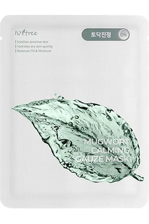 Isntree Mugwort Calming Gauze Mask - 23g*10piezas