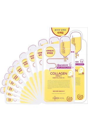 Mediheal Upgrade x3 Collagen Impact Essential Mask - 10pieza