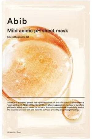 Habibah Mild Acidic pH Sheet Mask - 1pieza - Glutathiosome Fit