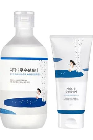 Round Lab [OFERTA] - Birch Juice Moisturizing Toner - 300ml (1ea) + Birch Juice Moisturizing Cleanser - 150ml (1ea) Set