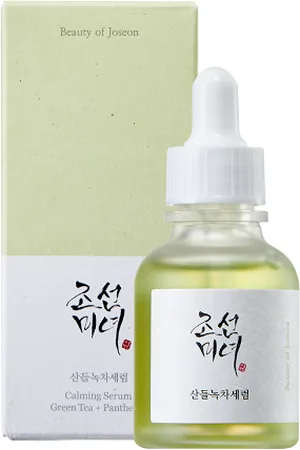 Beauty of Joseon Calming Serum : Green tea + Panthenol (Vegan) - 30ml