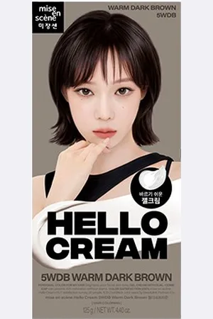 miseenscéne Hello Cream (2024 New Version) - 120g - 5WDB Warm Dark Brown