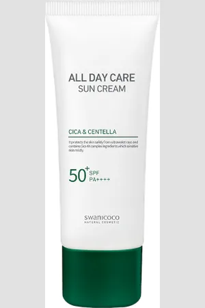 SWANICOCO All Day Care Cica&Centella Sun Cream SPF50+ PA++++ - 50ml