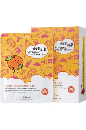 ESFOLIO Pure Skin Essence Mask Sheet - 25ml *1pieza - Vitamin C