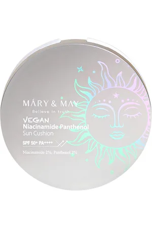 Mary&May Vegan Niacinamide Panthenol Sun Cushion SPF50+ PA++++ - 25g