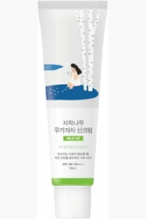 Round Lab Birch Juice Moisturizing Mild-up Sun Cream SPF50+ PA++++ - 50ml