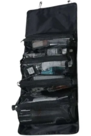 MissLady Travel Makeup Pouch - 1pieza - Black