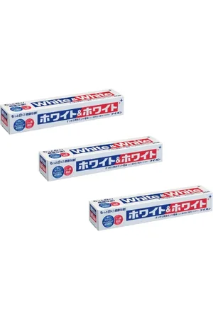 Lion White & White Toothpaste - 3piezas