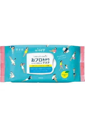 Kracie Hadabisei Uloop After-Bath Mask - 32 hojas