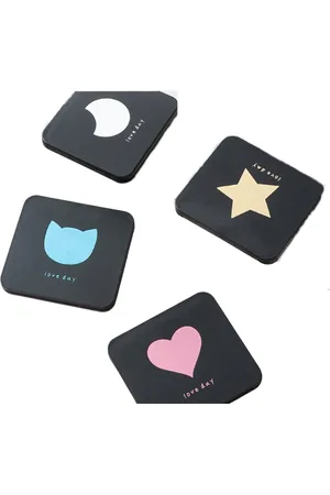 MINGXIER Cartoon Pocket Mirror (Random Colour) - 1 pieza