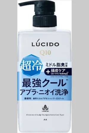 Mandom Lucido Medicated Deodorant Scalp Shampoo Extra Cool Type - 450ml