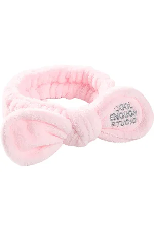 MsBlossom Face Wash Cute Ribbon Headband - 1pieza - Pink
